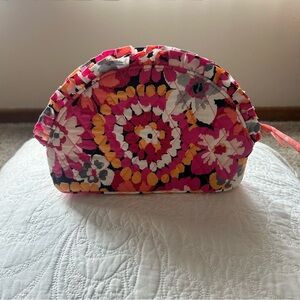 Vera Bradley Ruffle Cosmetic Bag in Pixie Blooms